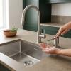 Pure.Sink Elite Steel Shine built-in soap dispenser stainless steel top-fillable PS9010-02